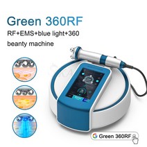 360 롤러 자동 회전 RF EMS 페이스 리프팅 피부 타이트닝 마사지 뷰티 머신, 한개옵션0