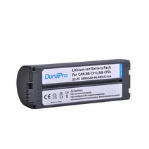 캐논 NB-CP1L 셀피 CP1300 Cp1200 CP220 CP400 용 충전기가있는 2000mAh 교체 배터리, 02 1 x Battery
