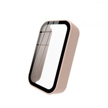 Readme Band Pro Protector 커버 스크래치-저항 화면 원피스 필름+하우징, 분홍색