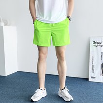 데일트 남자 나일론 여름 밴딩 스판 4부 반바지