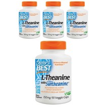 닥터스베스트 L-티아닌 150mg 베지 캡, 90개입, 4개