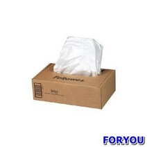 ForU56 세단기 폐지함 비닐백 50매 문서세단기 문구용품 사무기기 사무용품