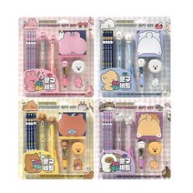 순덕이 초등학생 문구세트 pink+blue+yellow+purple 세트, 세트