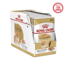 로얄캐닌 독 포메라니안 어덜트 파우치 85g x 12개/애견습식 습식사료, 습식, 48개