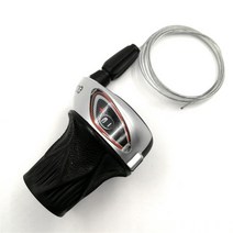 자전거변속기 S-RIDE SRD46 SIS 자전거 변속기 3x8 단 변속 레버 24 MTB 산악 접이식 시프터 RS41 RS47 기어 그립 레버, 2.Left 3 Speed