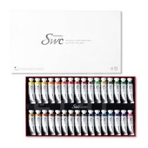 신한 스페셜수채화물감SWC 32색 15ml 전문가용, 상세페이지 참조