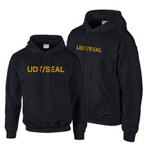 기모 후드티 블랙 옐로우 UDT SEAL