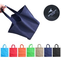 부직포가방 휴대용 부직포쇼핑백 장바구니 신발주머니 바닥넓은가방 타포린백 학교 학원 홍보 판촉용 부직포가방인쇄 인쇄가능, 스카이블루, 가로형(42X33)