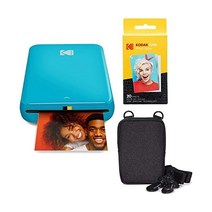코닥 Kodak Step 무선 모바일 포토 미니 프린터, Black_Go Bundle
