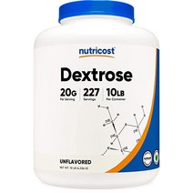 Nutricost 뉴트리코스트 덱스트로스 파우더 2LBS, 10 Pound (Pack of 1)