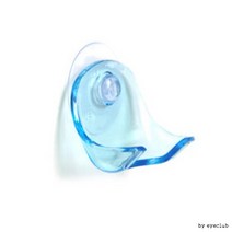 일본KM 흡착식 면도기걸이 면도기 홀더 욕실 수납, 면도기걸이-블루