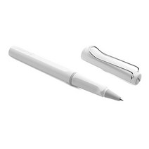LAMY 4001125 사파리 319 화이트 블루심 수성펜, 1개