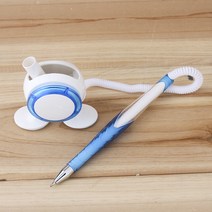 접착식 테이블 볼펜 원형 필기도구 문구용품 신기한볼펜 문방구