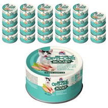 [사조-CAT간식]옵티원부스터닭안심&맛살160G((24캔)), 닭안심&맛살, 160g, 단품