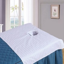 oem 마사지 테이블 얼굴 구멍 침대 커버 시트 수건 미용, 블루 60X90 (5매)