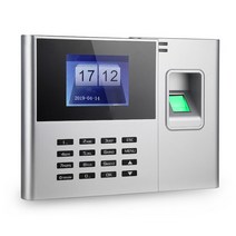 생체 인식 지문 암호 출석 기계 직원 체크인 레코더 2.8 인치 lcd 화면 dc 5v 시간 출석 시계