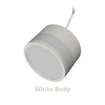 Zemismart 지그비 스마트 LED 다운라이트 RGBW 표면 장착 천장 램프 투야 지그비 허브 알렉사 구글 홈 제어 220V, 1.WHITE