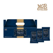 넛츠빌리지 크래쉬넛츠 프리미엄 20g x 30봉 선물세트-매일견과