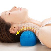 [A3편한생활] 기능성 목베개 실리콘 경추베개 목침 경침(커버포함/사은품증정/무료배송)