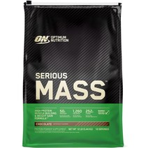 옵티멈 시리어스 매스 Serious Mass 6lb Chocolate, 5.44kg, 1개