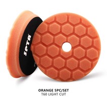 핸드그라인더 샌딩기 자동차 무선 광택기 폴리셔 대량 판매 2pcs amp 10pcs 3, 10 오렌지 미디엄 컷, 5인치 후원자, 씨엔