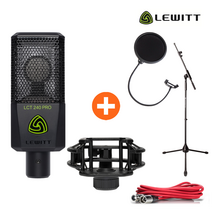 르윗 LCT 240 Pro 블랙 콘덴서 마이크 패키지 1