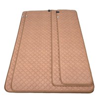 한일산업 DC매트 24V-60x180cm 원난방 원적외선 탄소 온열매트 난방 전기매트 야외 차박매트 여행 캠핑매트 국내제품100%, 브라운(레자)
