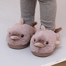 꼬꼬마슈 앙증맞은돌고래 유아동 공용 털 실내화 덧신 kd717