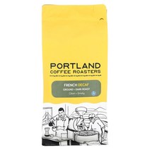 Portland Coffee Roasters 프렌치 디카페인 분쇄 커피 다크 로스트 340g(12oz)