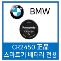 BMW 스마트키 전용 베터리 CR2450, 1개