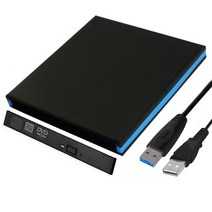 외부 cddvd rw 인클로저 usb 3.0 케이스 드라이버가없는 노트북 노트북 용 12.7mm sata 광학 드라이브 케이스