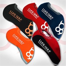 루체골프 네오플랜 아이언커버 5종, 오렌지