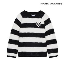마크제이콥스키즈 여아 배색 스웨터(아이보리)