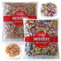 멜랜드 디저트캔디 2.3kg/2.5kg 벌크업소용사탕, 멜랜드 디저트캔디 누룽지맛 2.5kg, 2.5kg, 1개
