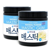 퓨어영 매스틱 분말 150g 매스틱검 메스틱, 2통
