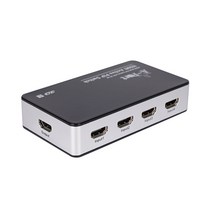 4K HDMI 선택기 4:1 스위처 셀렉터, HDMI케이블 1미터