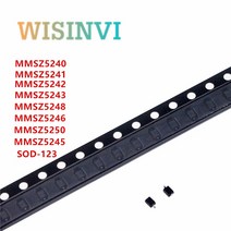 50PCS MMSZ5240 제너 전압 레귤레이터 500 mW SOD− 23, 08 MMSZ5245