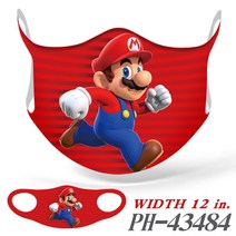수퍼마리오 패션 마스크 디자인 캐릭터 마스크