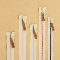 소잉데일리 소품 지퍼 모음_ 20cm~100cm 가죽 컬러믹스 등 60여종, 레드, 2. 꾸뛰르 소잉지퍼_30cm