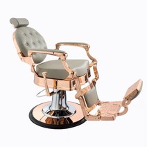 골드 블랙 바버샵 네일샵 의자 헤어샵의자 미용실가구, 하이 엔드 레드 밝은 가죽