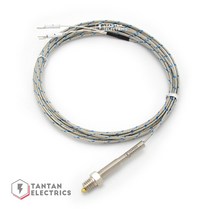 TC-V 타입 K 열전대 3부 볼트 리드선 5m CA 센서 열전대 K 타입 온도 센서 배꼽 사출 압출