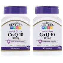 21St Centry Coq 10 코큐텐 리퀴드 100Mg 90정 2개 Aa15088 Global Brand 해외 직구상품