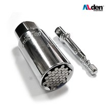 ALDEN 알덴 만능복스알 NO.921 (9~21mm) 다용도렌치 (만능소켓+드릴아답타) 육각철심 분리형 멀티복스알, 단품