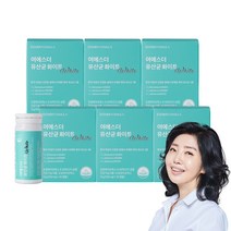 여에스더 질유래 유산균 화이트, 30캡슐x6박스