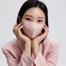 누이누아 이주빈 여름 새부리형 V라인 컬러마스크 아이테라 라이트핏 쉬폰핑크 대형 25매, 단품, 단품
