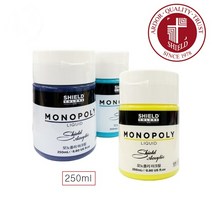 쉴드 모노폴리 아크릴물감 250ml 낱색 70색, 632 Emerald Green