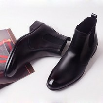 앵클부츠 남자 높이 코디 구두 첼시 부츠 남성키 신발 정장 쇼핑몰 캐주얼 겨울 남자키