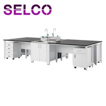 철재 기본형 중앙실험대 LCS-1331 실험실 테이블