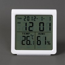 디지털시계 온습도계 LCD 탁상시계 온.습도계 온도계습도계 온습게