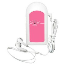 태아심음측정기 CONTEC BABYSOUNDA BC 아기 심장 박동 태아 도플러 모니, 1.BabysoundA Pink, 1개